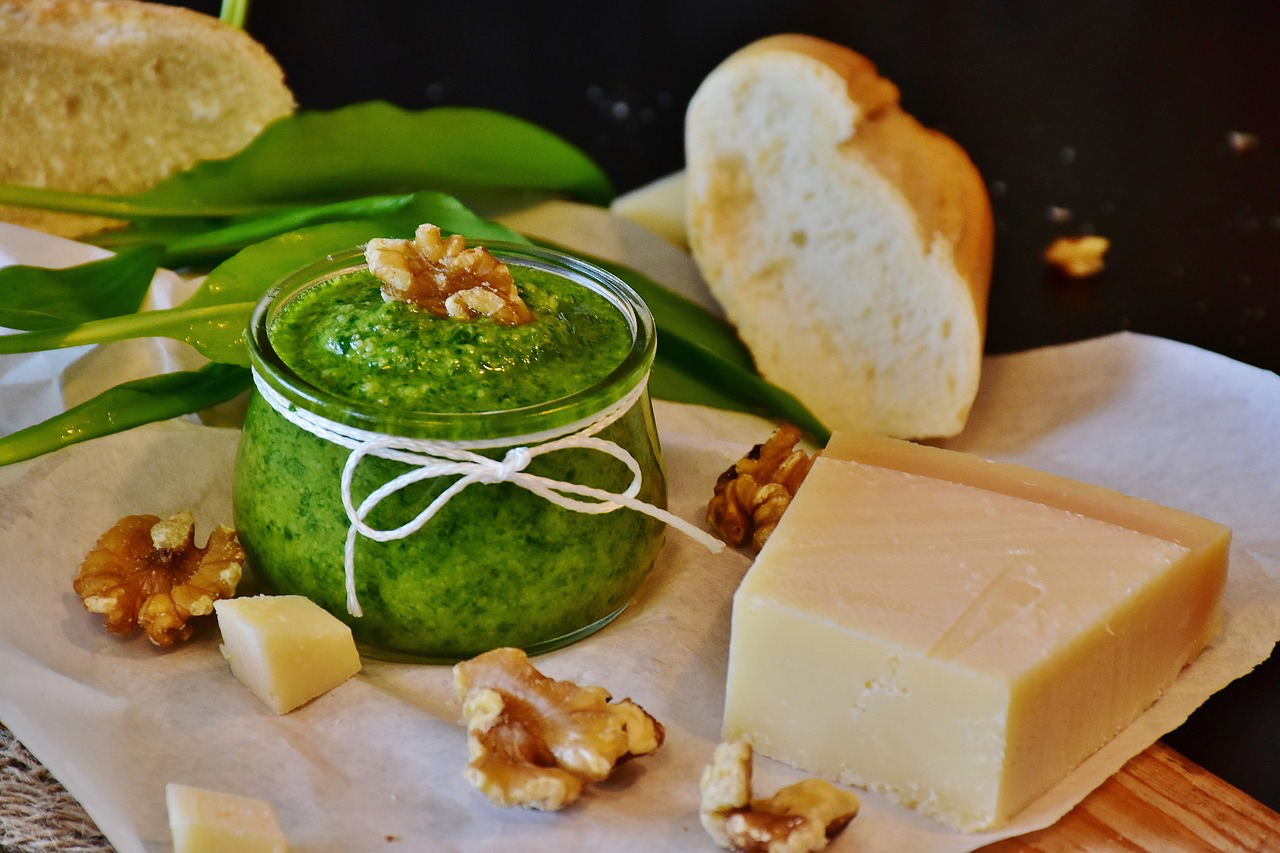 Recette de saison le pesto à l