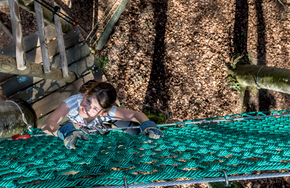 Au Parc Aventure d'Aigle